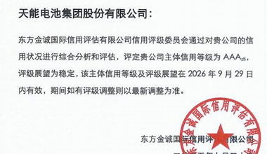 合乐hl888股份喜获最高信用评级AAA